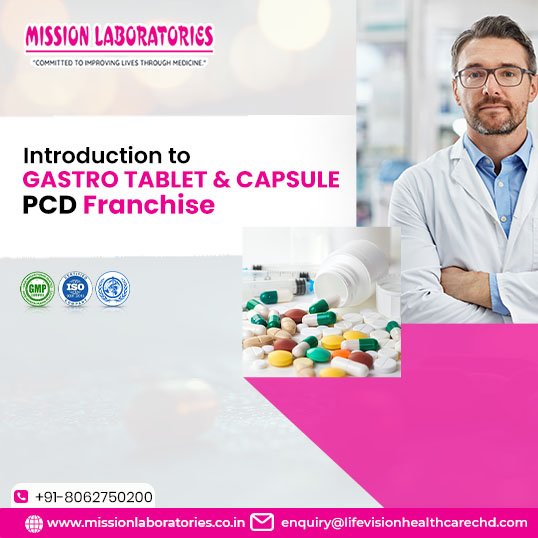 Gastro tablet capsule PCD franchise